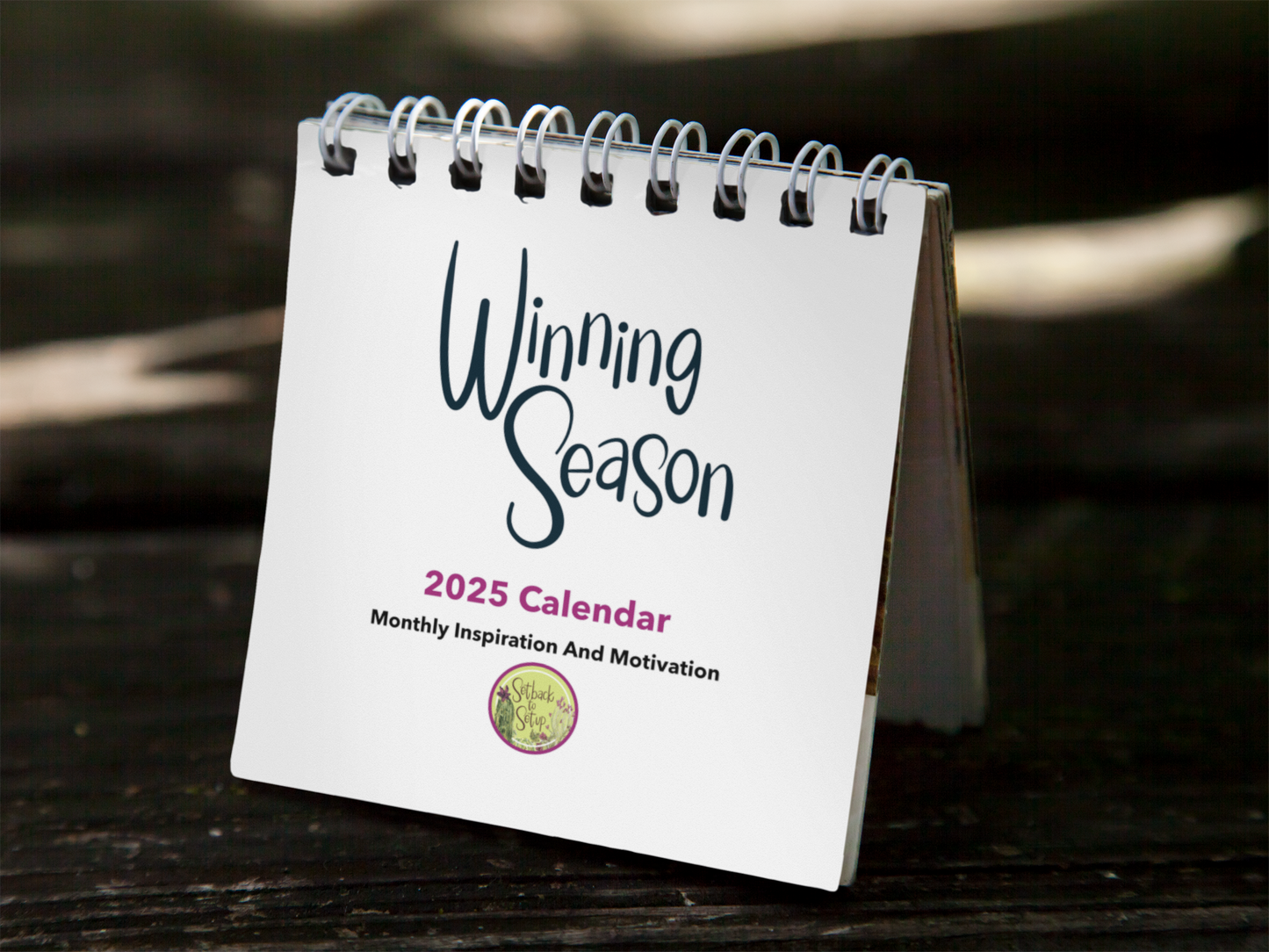 2025 Winning Season Desk Calendar (Pre-Order)
